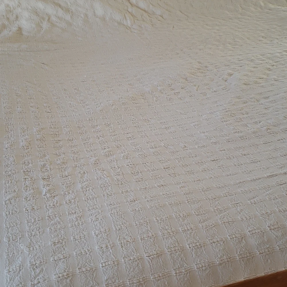 Eco-ordinates Cotton Textured Full Size Duvet Cover